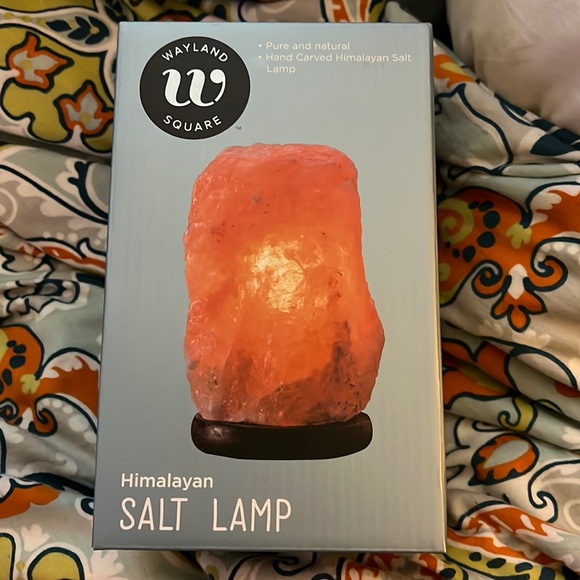 Square salt lamp cheap